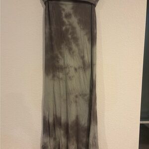 Women’s tie-dye maxi skirt